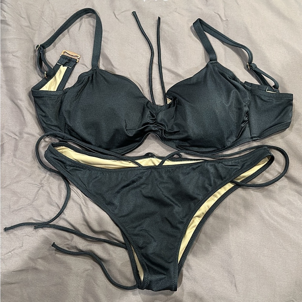 Dark blue Women's Bikini Set